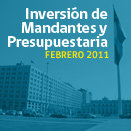 Inversión de Mandantes y Presupuestaria ARQ :: Febrero 2011