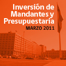 Inversión de Mandantes y Presupuestaria ARQ :: Marzo 2011