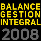 BALANCE GESTION INTEGRAL 2008
