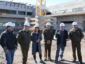 Comisaría de Bajos de Mena finalizó su obra gruesa