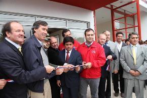 Autoridades y comunidad inauguran el esperado cuartel de bomberos de el sector el Yáquil en Santa Cruz