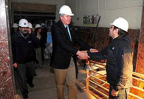 Un importante avance presentan las obras de reparación de la Casa de los intendentes de Punta Arenas