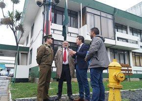 Arquitectura licita estudio de mecánica de suelo para nueva comisaría de Coronel