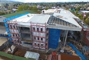 MOP concluirá en el verano de 2020 obras de construcción del nuevo edificio consistorial de Gorbea