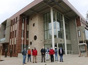 MOP finaliza obras de nuevo edificio consistorial de Gorbea
