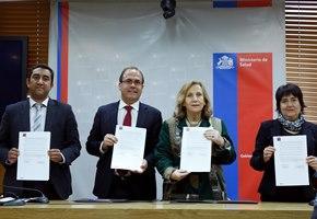 MINSAL y MOP celebran convenio para construir 8 establecimientos hospitalarios