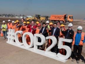 Dirección de Arquitectura realiza obras preparativas para la sede de COP25 en Parque Cerrillos