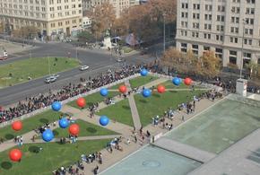 Dirección de Arquitectura realiza intervención en Plaza de la Ciudadanía