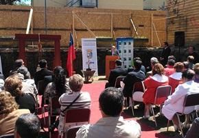 Autoridades colocan la Primera Piedra del nuevo Registro Civil de Curanilahue