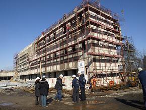 Importante avance presentan obras de construcción del edificio de la contraloría Regional.