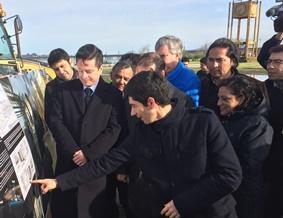 Autoridades entregan terreno para que el Biobío tenga Teatro Regional el 2017