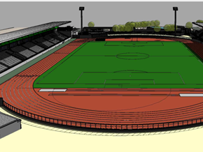 En octubre se reinicia la construcción del estadio de Ovalle