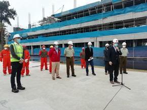 Construcción de Escuela de Carabineros alcanza un 32% de avance