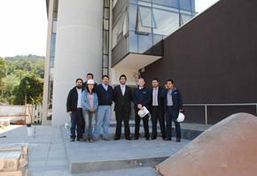 Director (s) de Arquitectura inspecciona nuevo edificio de Contraloría de La Araucanía