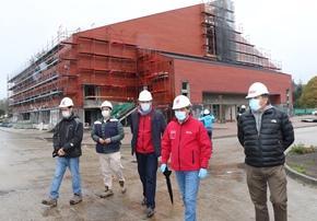 Obras de nuevo Gimnasio Municipal de Pucón finalizarán en octubre
