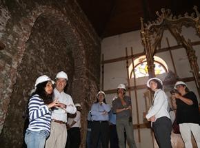 Reconstrucción de Iglesia La Merced avanza dentro de los plazos establecidos