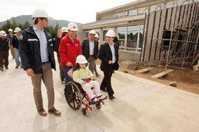 Nuevo Centro de Teletón de Coyhaique registra un 60% de avance