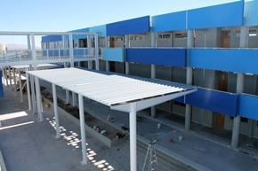Un 90% de avance presentan obras de Liceo Jorge Alessandri en Calama