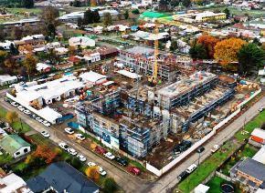 Avanza construcción de nuevo Liceo Jorge Tellier