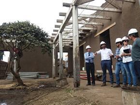 Avanza reconstrucción de la Parroquia San Ambrosio de Chanco