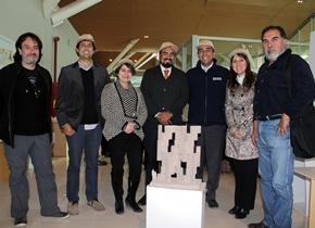 «Trama del Tiempo» gana concurso de intervención artística en Aeropuerto El Loa