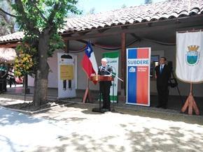 Director Nacional participa en inauguración de la Casa Pedro Aguirre Cerda