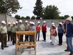 Futuros usuarios recorrieron 4° Comisaría de Cauquenes