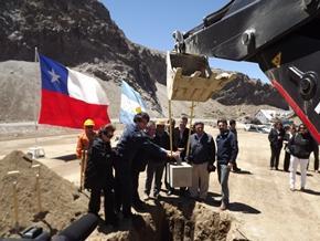 Arquitectura participa en ceremonia de primera piedra del Paso Pehuenche