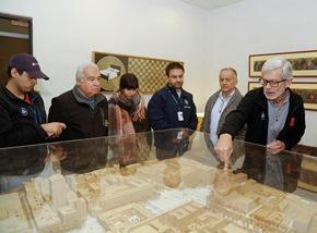 Día del Patrimonio Cultural: Ministro Fontaine encabeza recorrido ciudadano por edificio del MOP