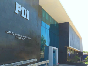 Terminaron obras del nuevo cuartel de la PDI en Santa Cruz