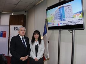 Arquitectura y PDI acuerdan construir complejo en Viña del Mar