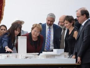 Presidenta Bachelet pone en marcha la construcción de la segunda etapa del GAM