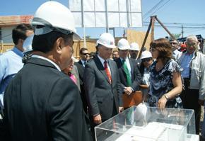 Colocan primera piedra de nuevo edificio del Registro Civil en Arica
