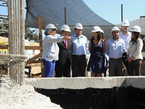 Obras de nuevo Registro Civil en Arica presentan un 20% de avance