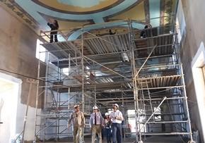 Con trabajo de especialistas avanza la reconstrucción de parroquia Niño Jesús de Villa Alegre