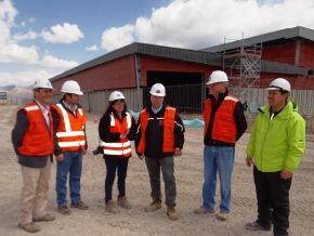 Avanza construcción de Complejo Fronterizo Chungará