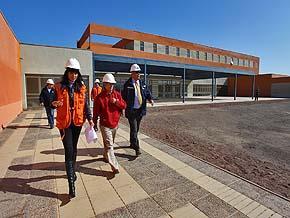 Autoridades inspeccionan avance de habilitación de la nueva cárcel de Antofagasta