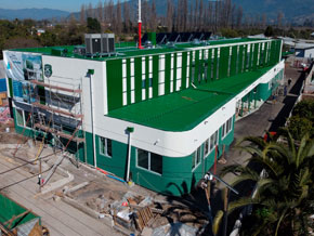 Obras de reposición de la 5° Comisaría de Peumo se encuentran en su etapa final