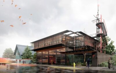 Comienzan trabajos para la reposición de la Primera Compañía de Bomberos de Coyhaique